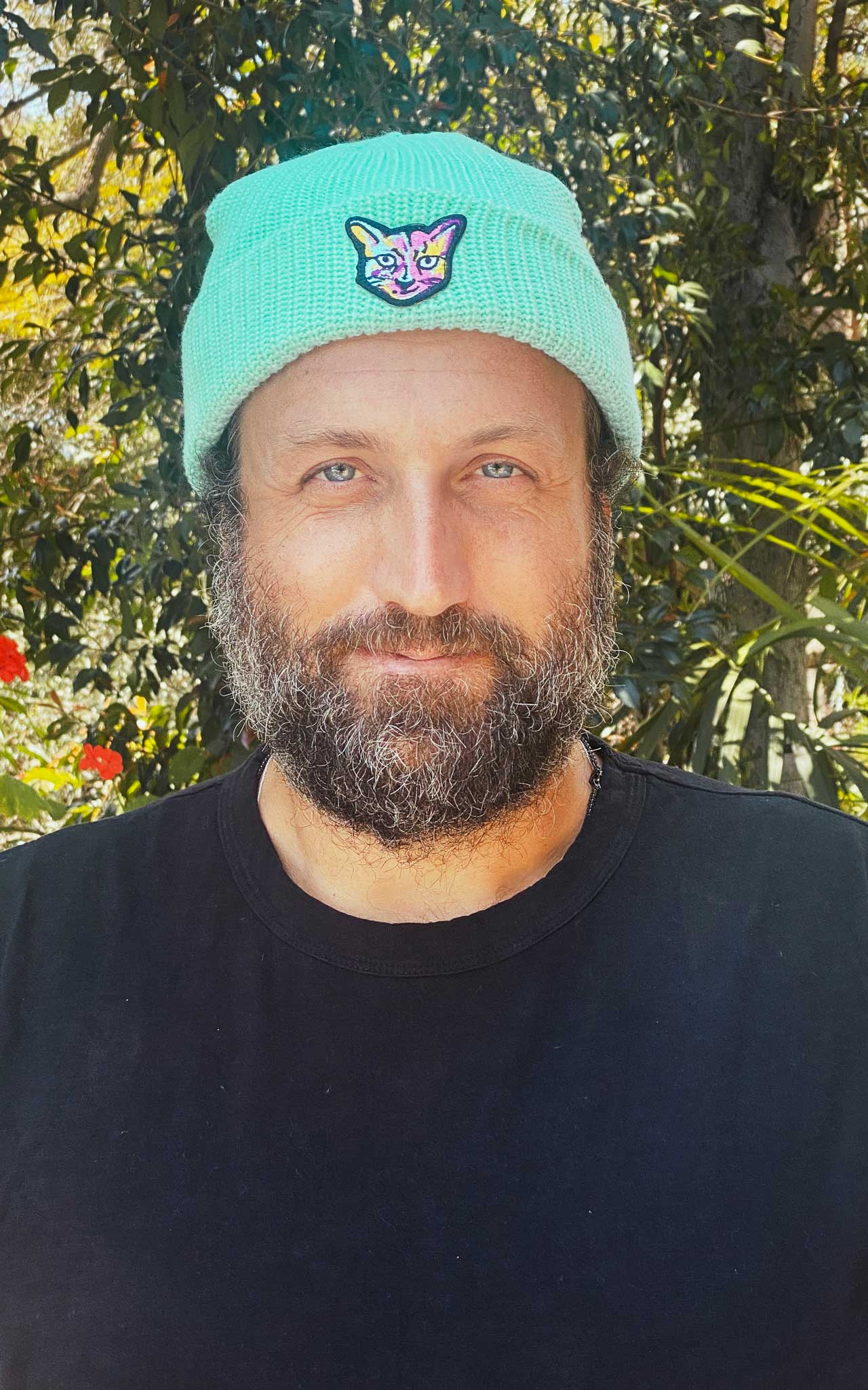 TURQUOISE BEANIE CAT - PARI USA , Wearepari, Paul Ripke, pari swim club, Newport Beach, pari