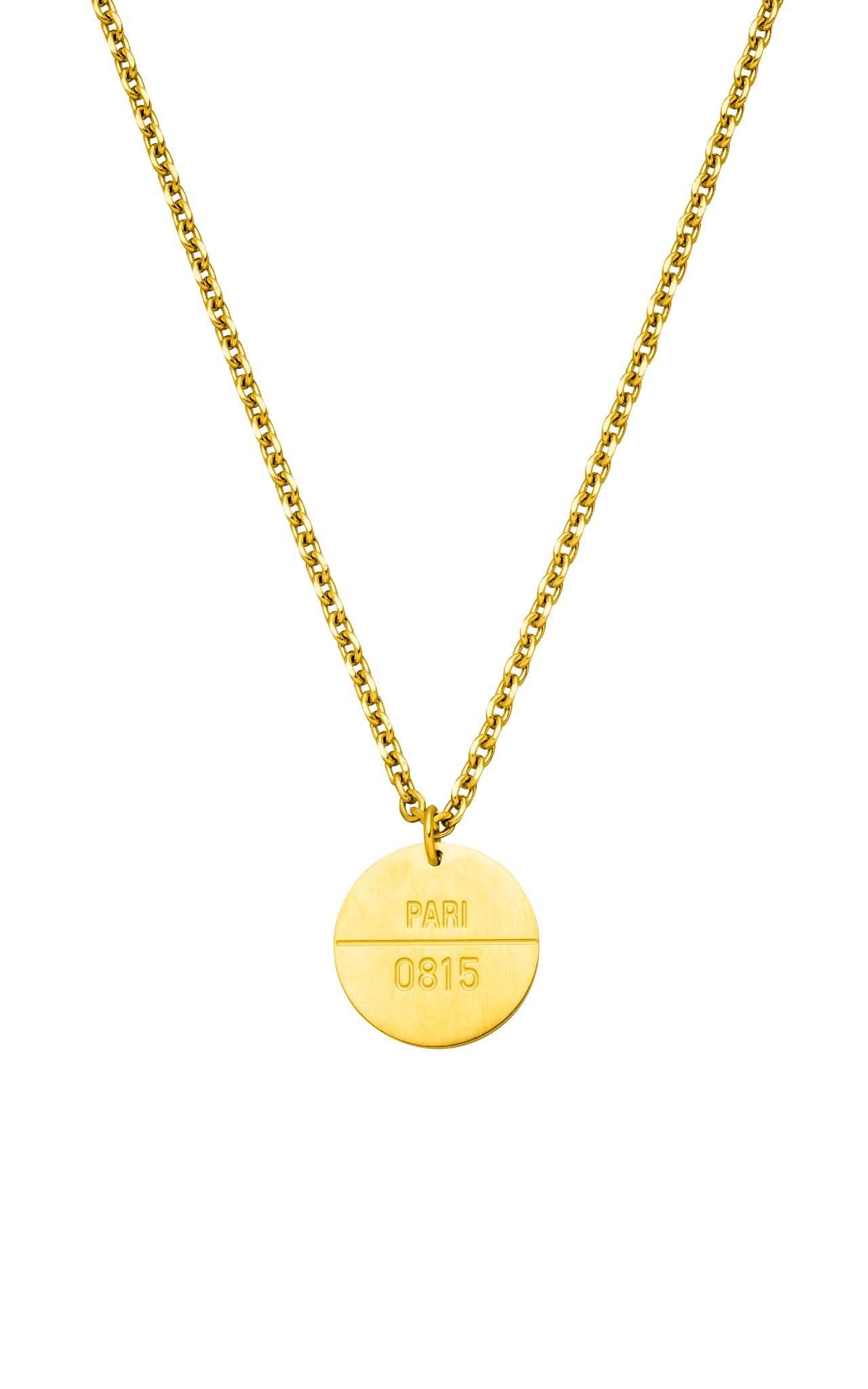GOLD PURELEI X PARI NECKLACE COIN - PARI USA