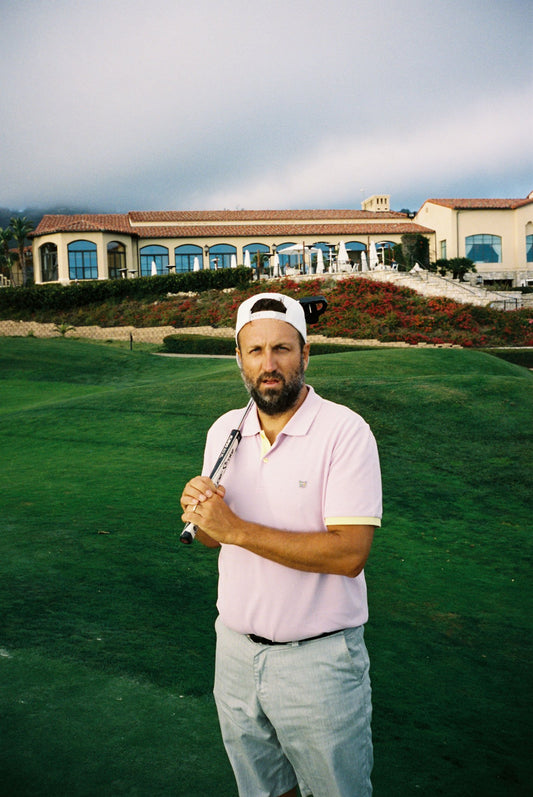 LILAC GOLF CLUB POLO SHIRT - PARI USA , Wearepari, Paul Ripke, pari swim club, Newport Beach, pari