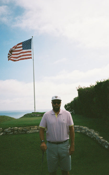 LILAC GOLF CLUB POLO SHIRT - PARI USA , Wearepari, Paul Ripke, pari swim club, Newport Beach, pari
