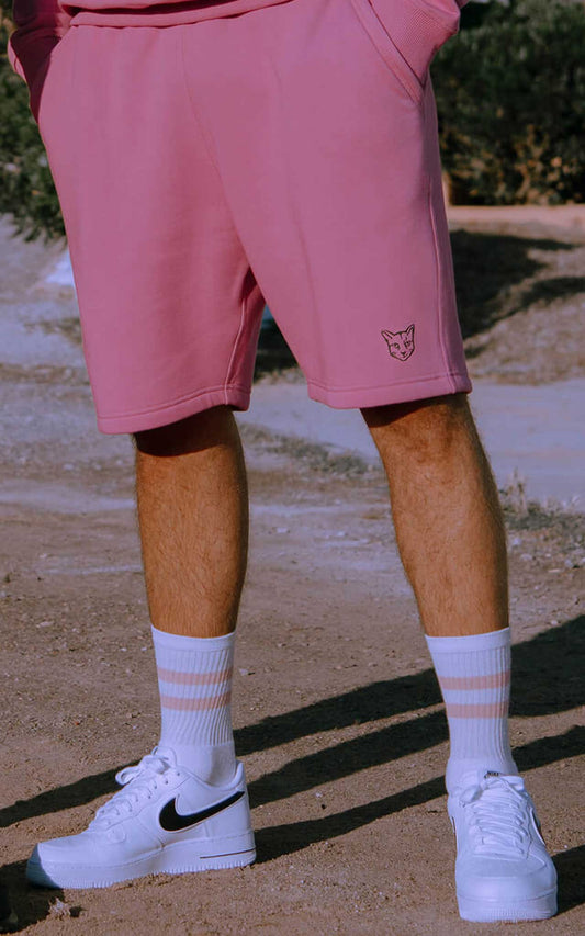 PINK SHORTS RUBBER CAT - PARI USA , Wearepari, Paul Ripke, pari swim club, Newport Beach, pari