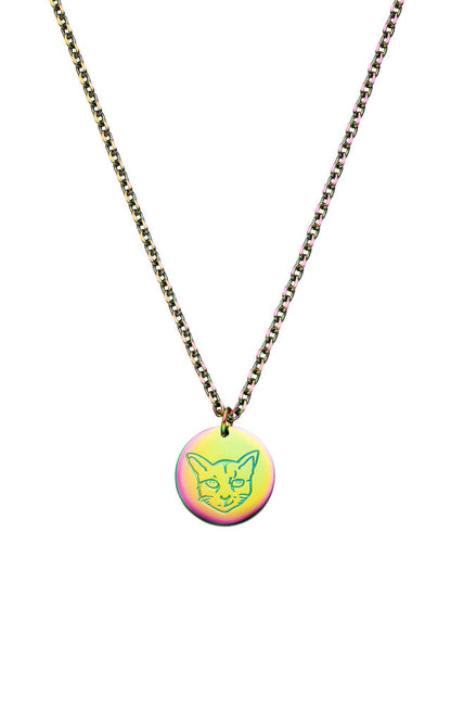 RAINBOW PURELEI X PARI NECKLACE COIN - PARI USA