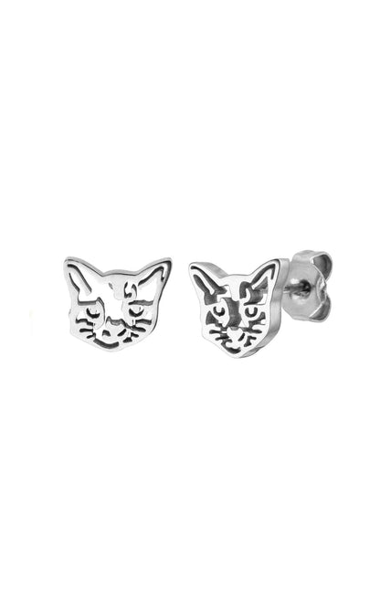 SILVER PURELEI X PARI EARRING CAT - PARI USA