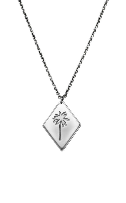 SILVER PURELEI X PARI NECKLACE PALM TREE - PARI USA