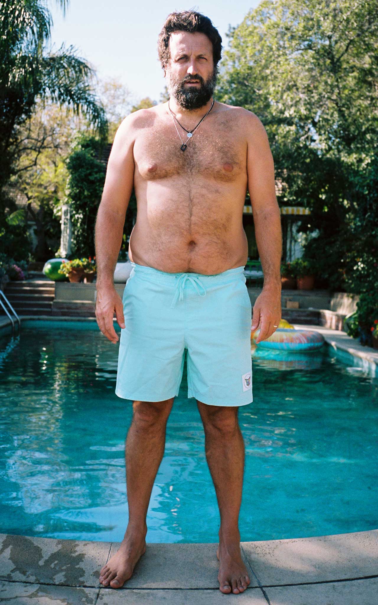 TURQUOISE SWIM CLUB SHORTS - PARI USA , Wearepari, Paul Ripke, pari swim club, Newport Beach, pari