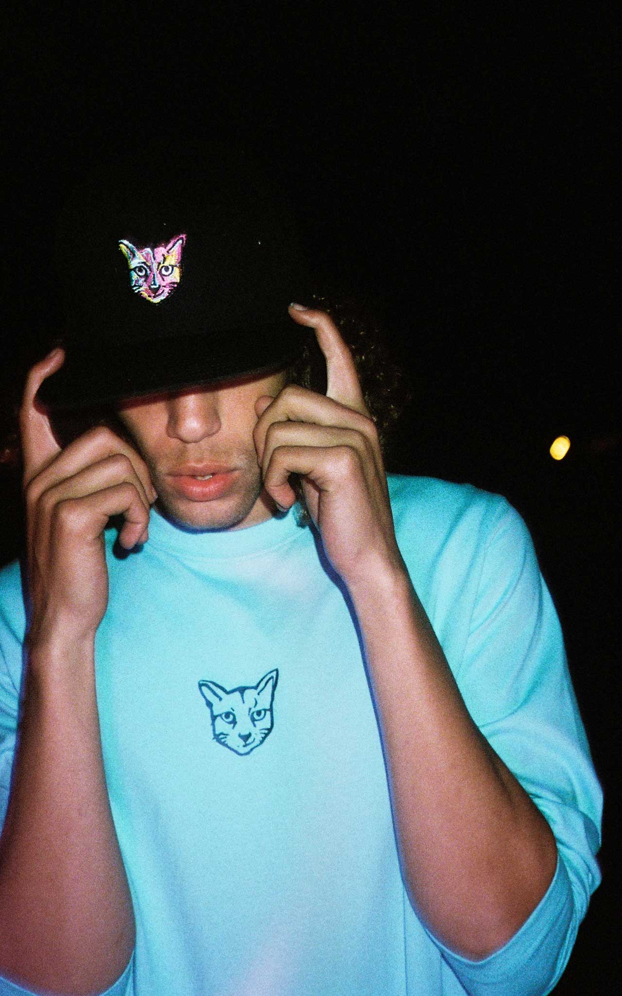 TURQUOISE LONGSLEEVE RUBBER CAT - PARI USA , Wearepari, Paul Ripke, pari swim club, Newport Beach, pari