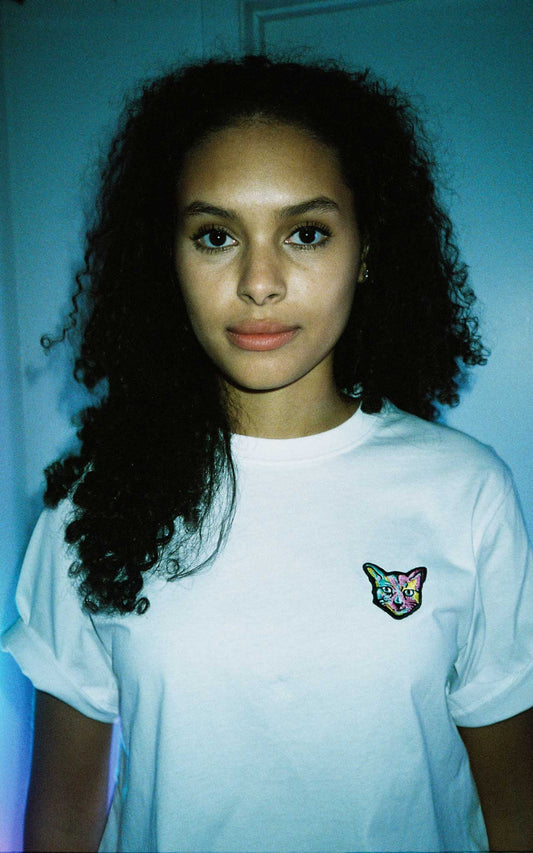 WHITE T-SHIRT CAT - PARI USA , Wearepari, Paul Ripke, pari swim club, Newport Beach, pari