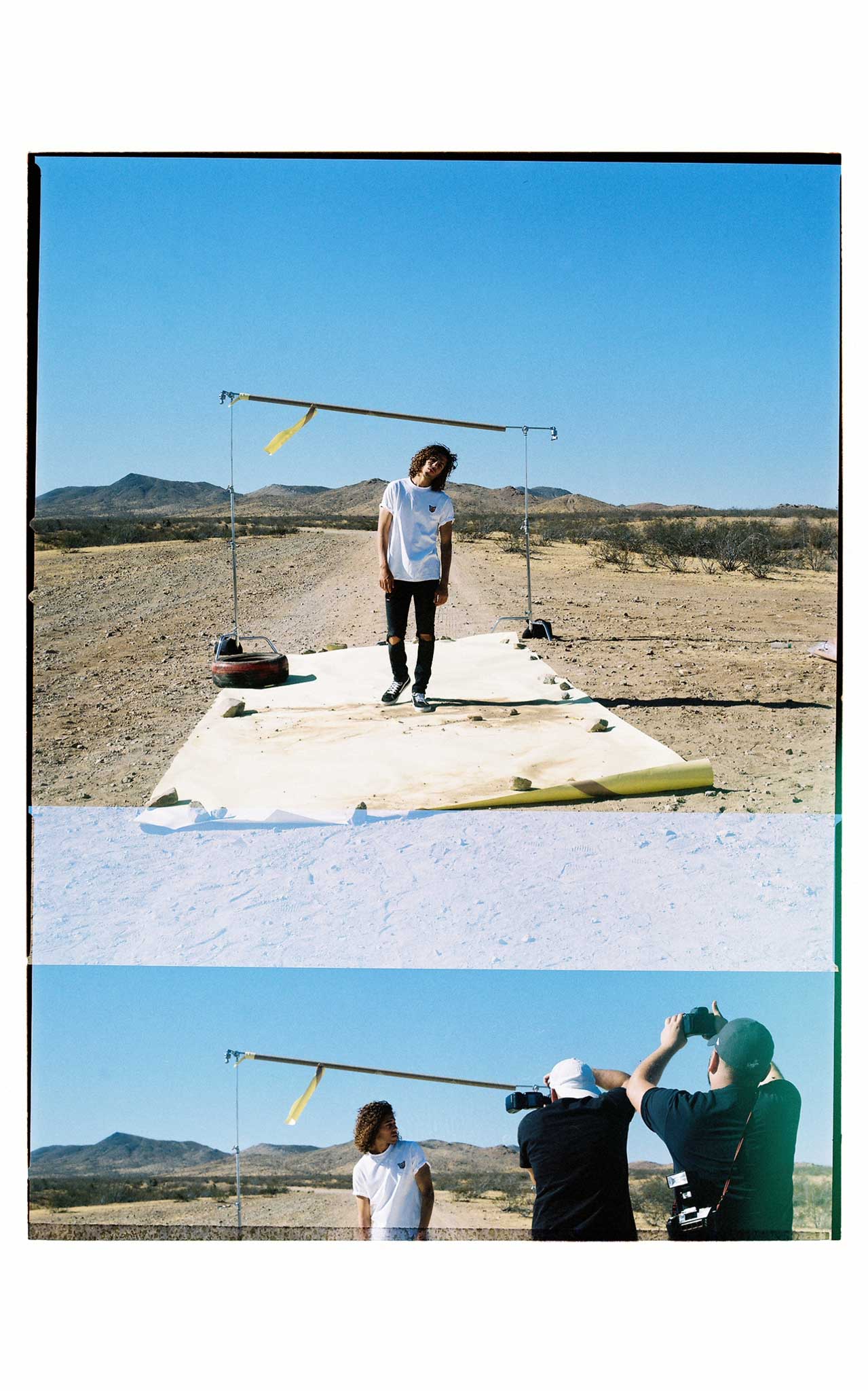 WHITE T-SHIRT CAT - PARI USA , Wearepari, Paul Ripke, pari swim club, Newport Beach, pari